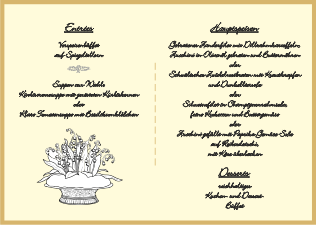 Menuekarten